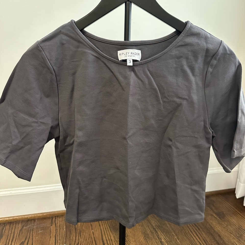 Ripley Rader Charcoal Short Sleeve Women's Tee